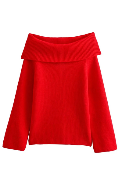SoftEmbrace Off-Shoulder | Jumper